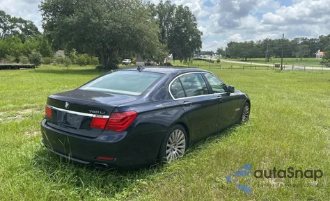 2012 BMW 750 Lxi from USA, damaged, VIN WBAKC8C59CC437999